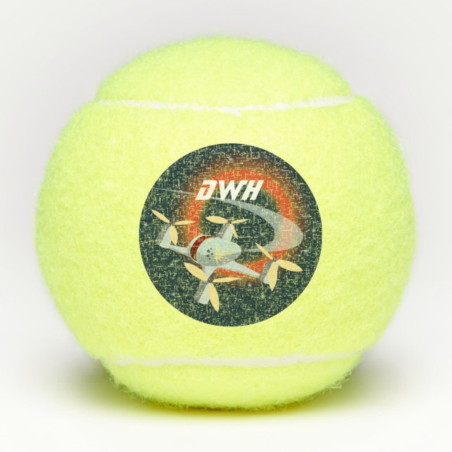 Drone Racing Tennis Balls (Front)