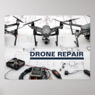 Drone Repair Poster