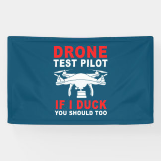 Drone Test Pilot Banner