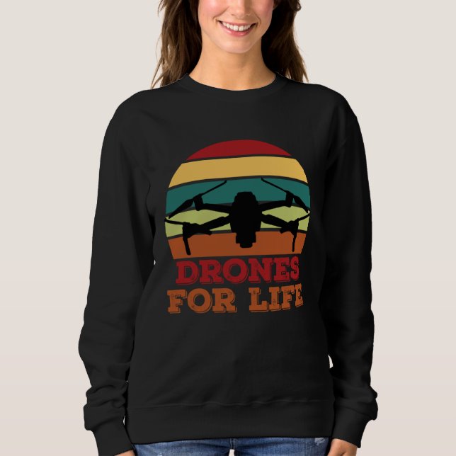 Drones For Life   Men Sweatshirt (Front)