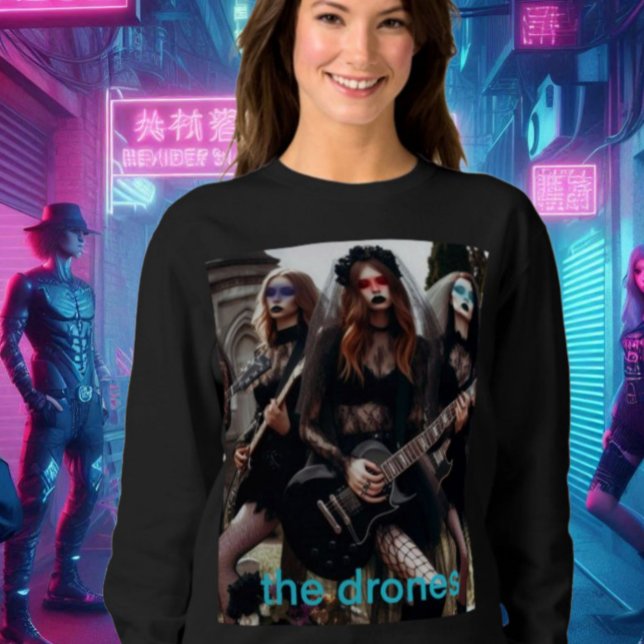  Drones Rocking the Night Sweatshirt (Creator Uploaded)