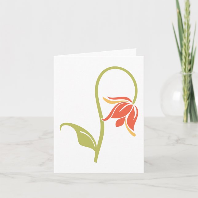 Drooping Flower Note Cards (Creator Uploaded)