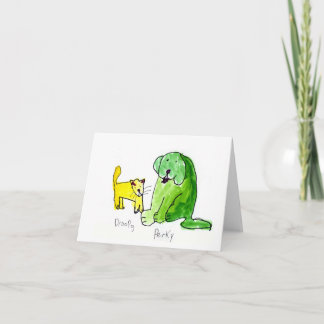 Droopy & Perky • Tyler Overton, Age 9 - card