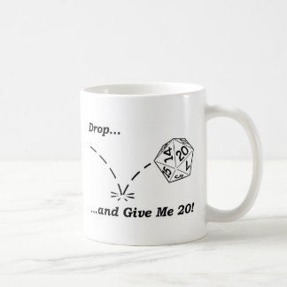 Drop and give me 20! - mug