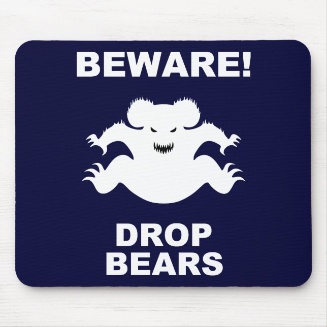 Drop Bears! Mouse Pad (Front)