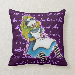 Drop Dead Alice American MoJo Pillow