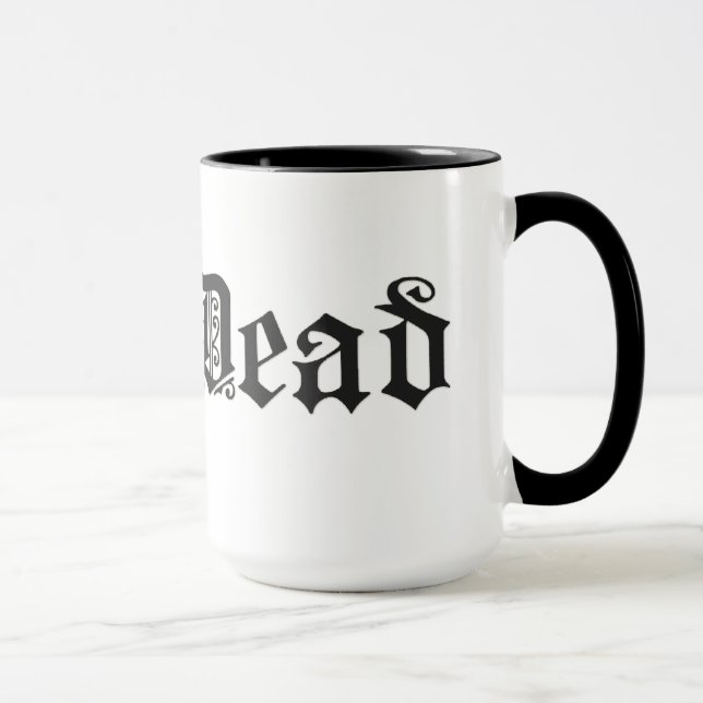 Drop Dead Mug (Right)