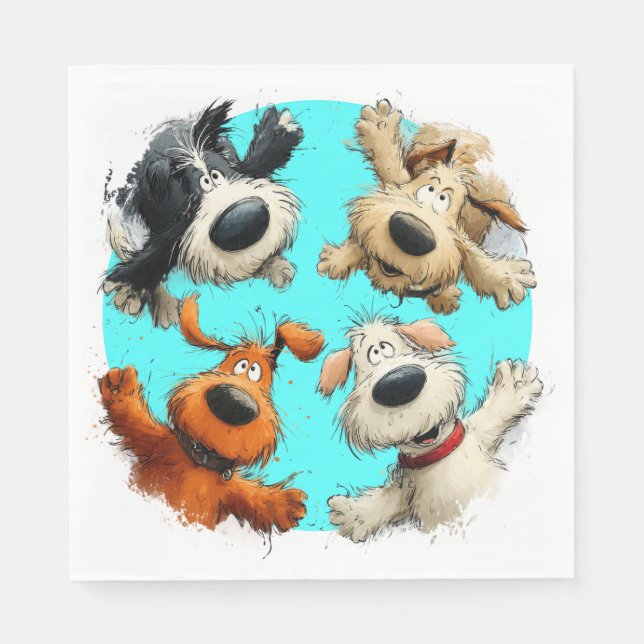 DROP IN ALL OCCASION or Holiday Napkin (Front)