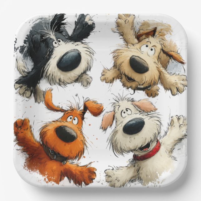 DROP IN ALL OCCASION or Holiday Paper Plate (Front)