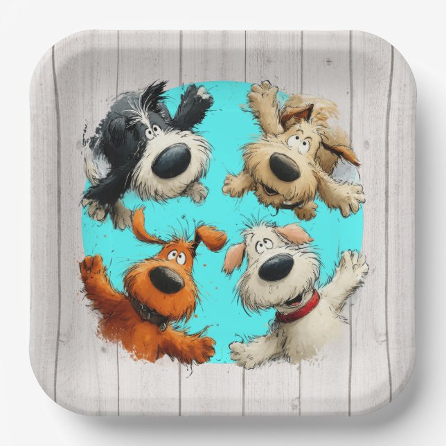 DROP IN ALL OCCASION or Holiday Paper Plate (Front)