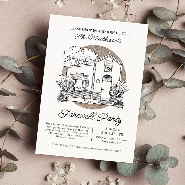 Drop In Farewell Party Invitation (Creator Uploaded)