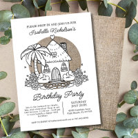 Drop In Stop By Beach House Birthday Party