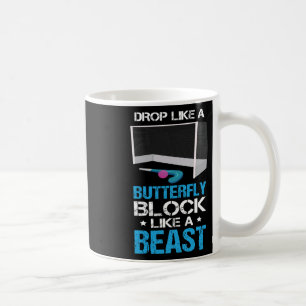 Drop Like A Butterfly Design For Field Hockey Play Coffee Mug
