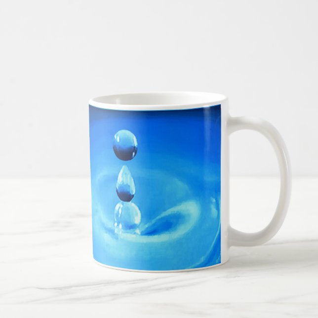 Drop of H2O Coffee Mug (Right)