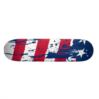 Drop Splash Colours America Flag Skateboard