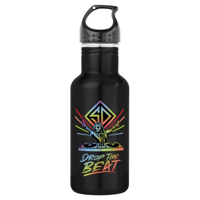 Drop the Beat: DJ Scooby-Doo 532 Ml Water Bottle (Front)