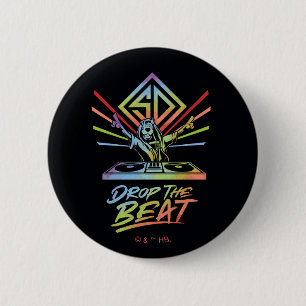 Drop the Beat: DJ Scooby-Doo 6 Cm Round Badge
