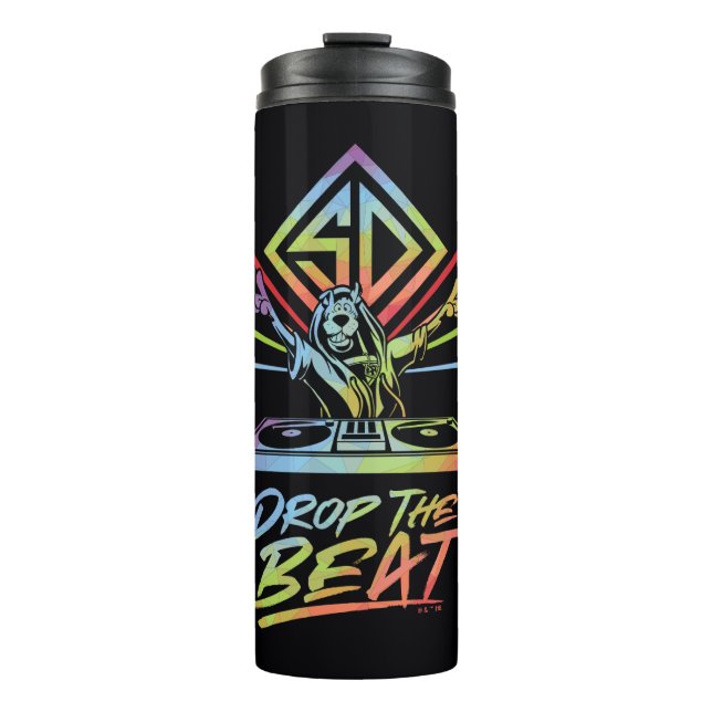 Drop the Beat: DJ Scooby-Doo Thermal Tumbler (Front)