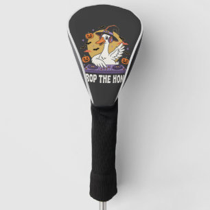 Drop The Honk Halloween DJ Goose Golf Head Cover