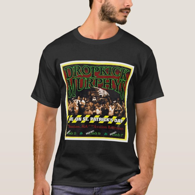 Dropkick Murphys - Live on St. Patrick's Day from  T-Shirt (Front)