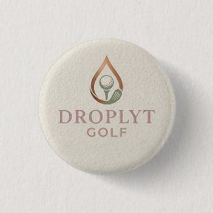 Droplyt Golf Signature Button (Pink Logo)