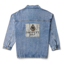 Droplyt Golf Signature Design Women's Denim Jacket