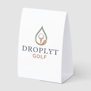 Droplyt Golf Signature Table Card