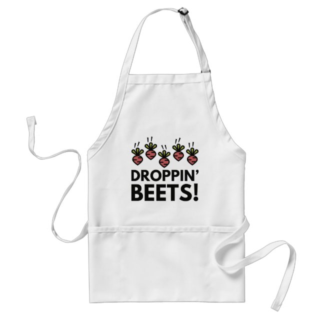 Droppin' Beets! Standard Apron (Front)