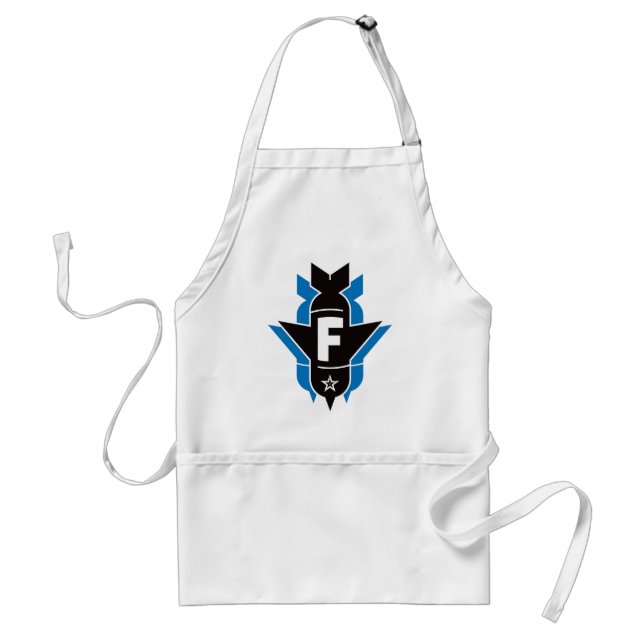 Dropping F Bombs - Blue Standard Apron (Front)