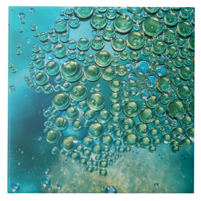 Drops in blue tile (Front)