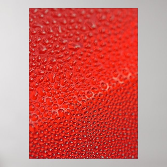 Drops of the morning dew poster (Front)