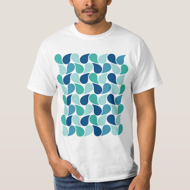 Drops Pattern custom shirt - choose style, colour (Front)