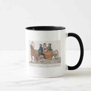 Droshky of a St. Petersburg Merchant Mug