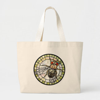Drosophila Large Tote Bag