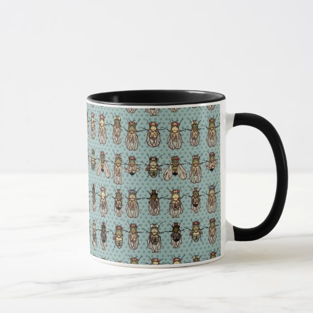 Drosophila mutants mug (Right)