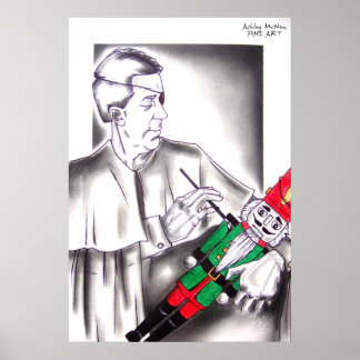 Drosselmeyer from The Nutcracker Ballet Poster