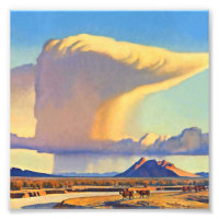“Drought and Downpour” by Maynard Dixon