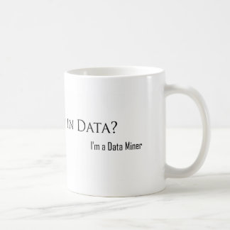 Drowned in Data? Coffee Mug