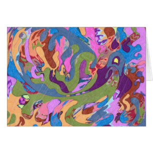 "Drowning" Abstract Art