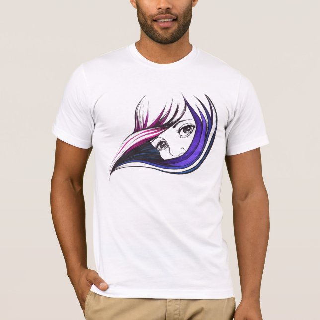 Drowning Hair T-Shirt (Front)