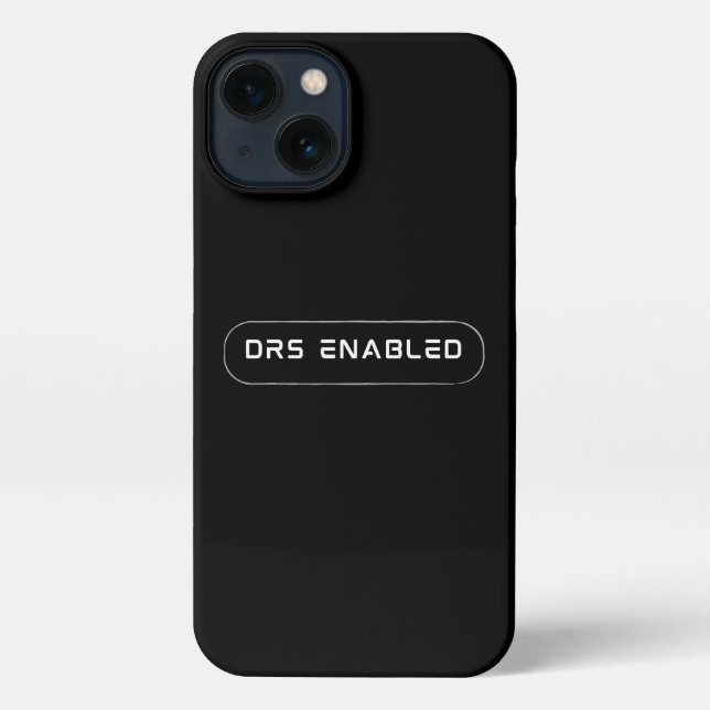 DRS enabled, formula 1 fans, f1 racing sport iPhone Case (Back)