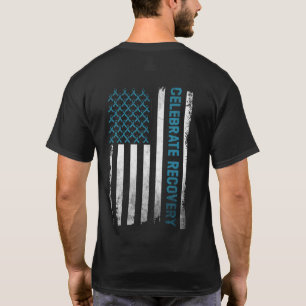 Drug Alcohol Addiction Recovery Celebrate Recovery T-Shirt