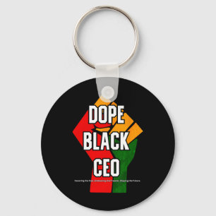 Drug Black Ceo Black History Month Key Ring