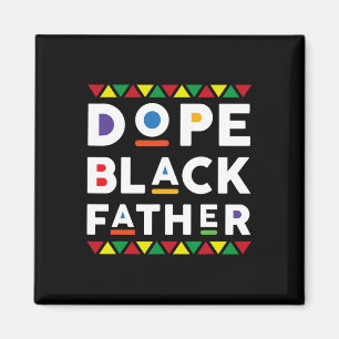 Drug Black Dad Afro American African Fathers Day J Magnet