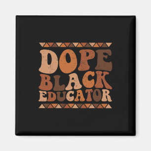 Drug Black Educator Black History Month Teacher Ju Magnet
