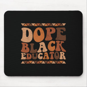 Drug Black Educator Black History Month Teacher Ju Mouse Pad
