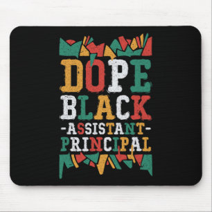 Drug Black Istant Principal African American Job  Mouse Pad