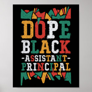 Drug Black Istant Principal African American Job  Poster