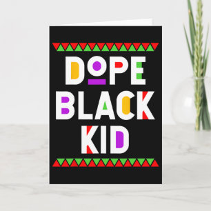 Drug Black Kid African American Black History Mont Card