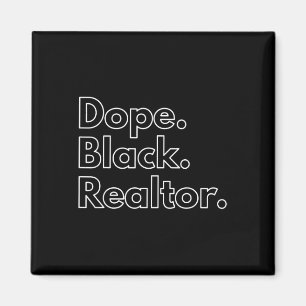 Drug Black Realtor African American Black History  Magnet